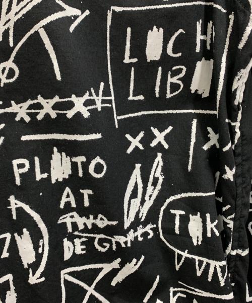 SUPREME（シュプリーム）Supreme (シュプリーム) バスキア総柄長袖シャツ ブラック サイズ:Sの古着・服飾アイテム