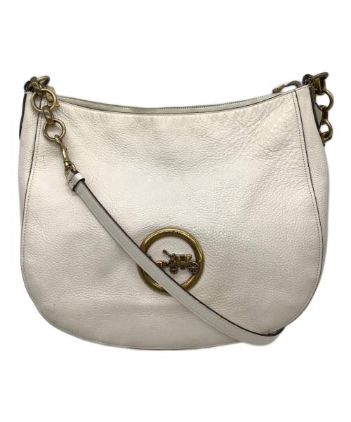 COACH（コーチ）COACH (コーチ) ショルダーバッグ アイボリーの古着・服飾アイテム