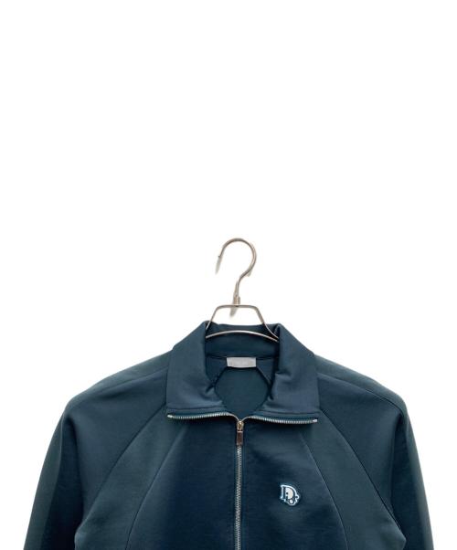 Dior（ディオール）DIOR (ディオール) テクニカルコットンジャージートラックジャケットブルゾン グリーン サイズ:Sの古着・服飾アイテム