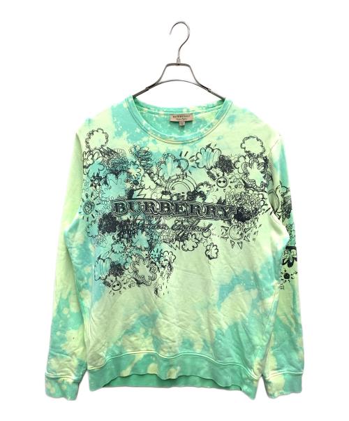 BURBERRY LONDON（バーバリーロンドン）BURBERRY LONDON (バーバリーロンドン) スウェット グリーン サイズ:xlの古着・服飾アイテム