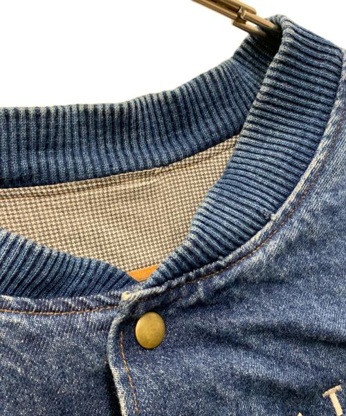 three rivers（スリーリバーズ）Three Rivers (スリーリバーズ) 90’sデニムブルゾン インディゴ サイズ:2XLの古着・服飾アイテム