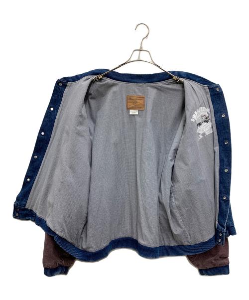 three rivers（スリーリバーズ）Three Rivers (スリーリバーズ) 90’sデニムブルゾン インディゴ サイズ:2XLの古着・服飾アイテム