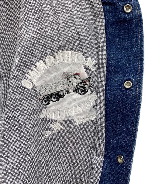 three rivers（スリーリバーズ）Three Rivers (スリーリバーズ) 90’sデニムブルゾン インディゴ サイズ:2XLの古着・服飾アイテム