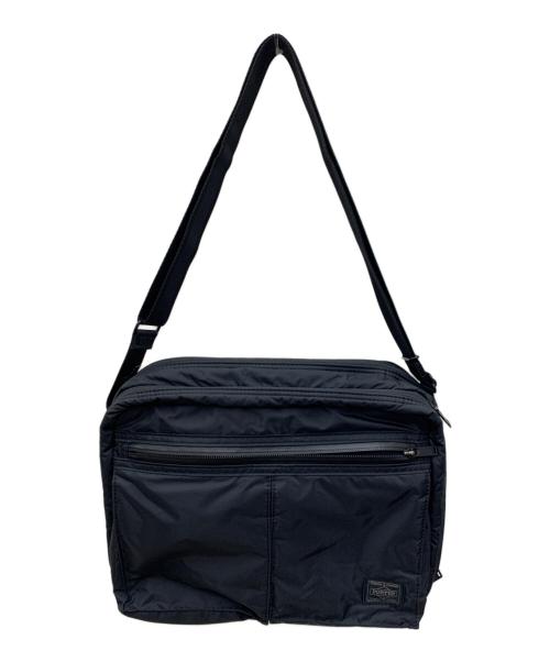 PORTER（ポーター）PORTER (ポーター) passenger messege ショルダーバッグ ブラックの古着・服飾アイテム