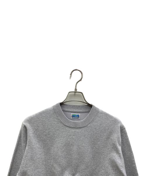 BLUFCAMP（ブルーフキャンプ）BLUFCAMP (ブルーフキャンプ) スウェット ライトグレー サイズ:XSの古着・服飾アイテム