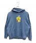 Dime（ダイム）の古着「プルオーバーパーカー」｜ブルー