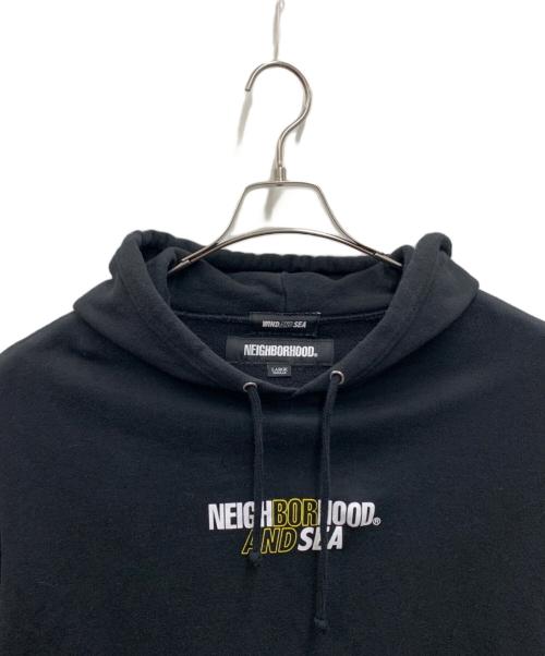 WIND AND SEA（ウィンダンシー）WIND AND SEA (ウィンダンシー) NEIGHBORHOOD (ネイバーフッド) プルオーバーパーカー ブラック サイズ:Lの古着・服飾アイテム