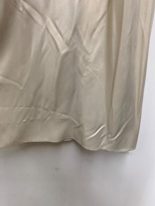 Spick and Span（スピックアンドスパン）Spick and Span (スピックアンドスパン) キュプラフィブリルフレアスカート ベージュ サイズ:38 未使用品の古着・服飾アイテム