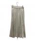 Spick and Span (スピックアンドスパン) キュプラフィブリルフレアスカート ベージュ サイズ:38 未使用品：4000円