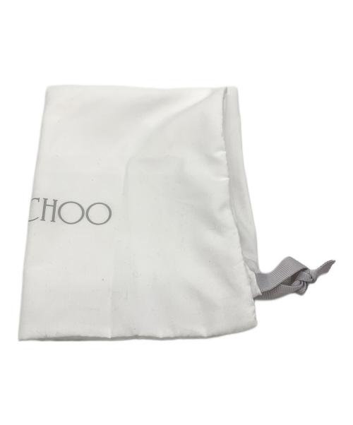 JIMMY CHOO（ジミーチュウ）JIMMY CHOO (ジミーチュウ) 巾着ショルダーバッグ ブラックの古着・服飾アイテム