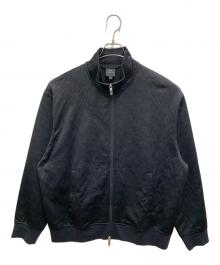 ARMANI EXCHANGE（アルマーニ エクスチェンジ）の古着「ジップアップスウェット」｜ブラック