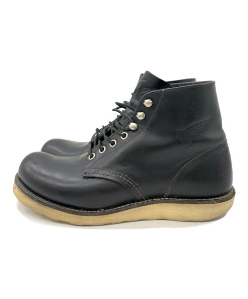 RED WING（レッドウィング）RED WING (レッドウィング) レザーブーツ ブラック サイズ:25の古着・服飾アイテム