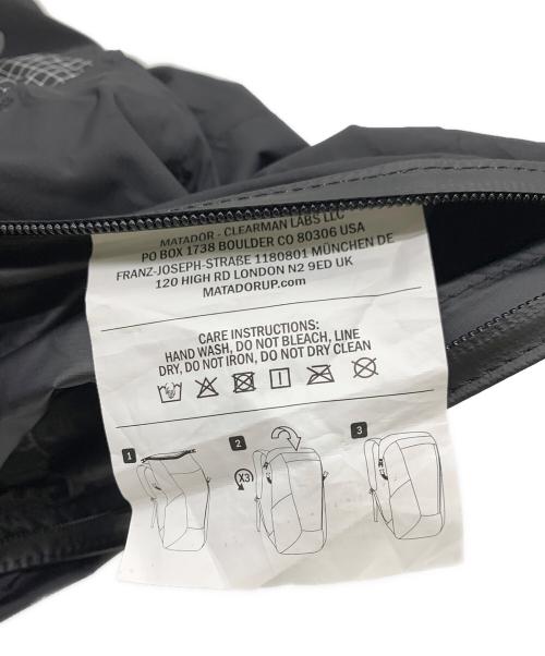 MATADOR（マタドール）MATADOR (マタドール) バックパック ブラックの古着・服飾アイテム