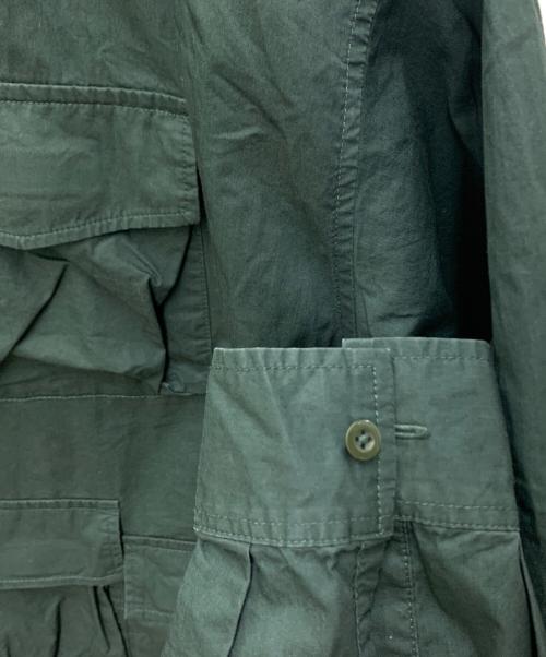 FreshService（フレッシュサービス）FreshService (フレッシュサービス) マルチポケットシャツ ダークグリーン サイズ:Mの古着・服飾アイテム