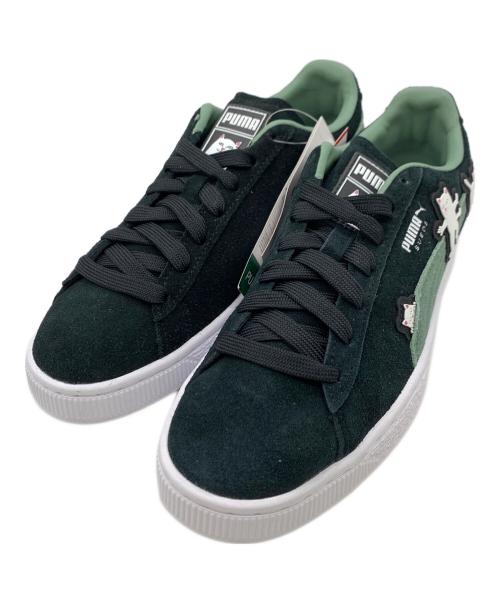 PUMA（プーマ）PUMA (プーマ) RIPNDIP (リップンディップ) スニーカー ブラック×グリーン サイズ:25 未使用品の古着・服飾アイテム