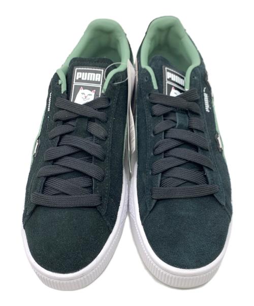 PUMA（プーマ）PUMA (プーマ) RIPNDIP (リップンディップ) スニーカー ブラック×グリーン サイズ:25 未使用品の古着・服飾アイテム