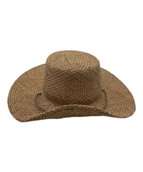 marihoja（マリホジャ）marihoja (マリホジャ) vintage mesh cord hat ブラウン 未使用品の古着・服飾アイテム