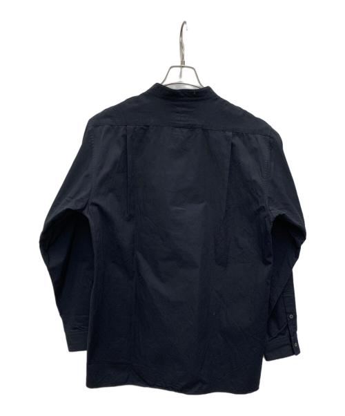 SHINYA（シンヤ）SHINYA (シンヤ) バンドカラーシャツ ブラック サイズ:2の古着・服飾アイテム