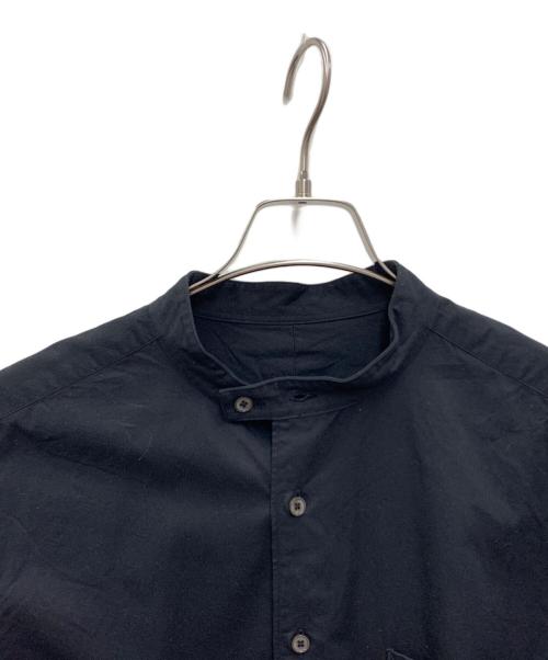 SHINYA（シンヤ）SHINYA (シンヤ) バンドカラーシャツ ブラック サイズ:2の古着・服飾アイテム