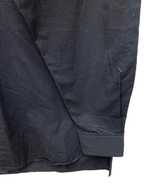 SHINYA（シンヤ）SHINYA (シンヤ) バンドカラーシャツ ブラック サイズ:2の古着・服飾アイテム