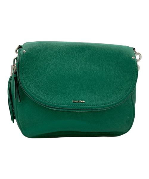 Calvin Klein（カルバンクライン）Calvin Klein (カルバンクライン) ワンショルダーバッグ グリーンの古着・服飾アイテム