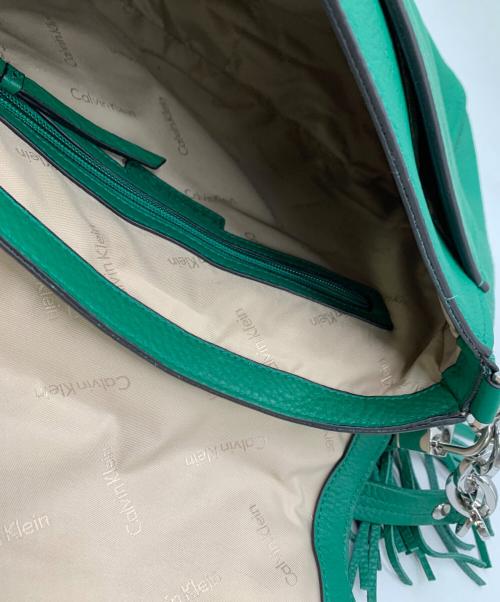 Calvin Klein（カルバンクライン）Calvin Klein (カルバンクライン) ワンショルダーバッグ グリーンの古着・服飾アイテム
