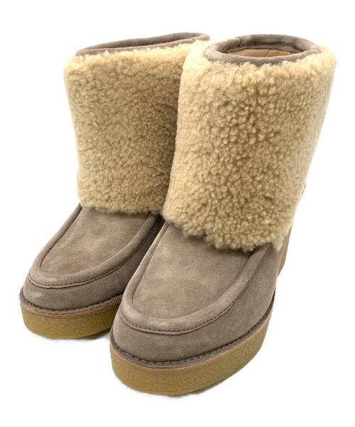 UGG（アグ）UGG (アグ) ムートンブーツ ブラウン サイズ:24.5の古着・服飾アイテム