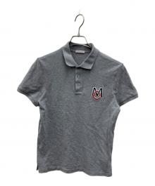MONCLER（モンクレール）の古着「ポロシャツ」｜グレー