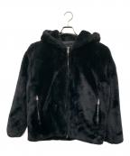 TATRASタトラス）の古着「ボアブルゾンジャケット」｜ブラック