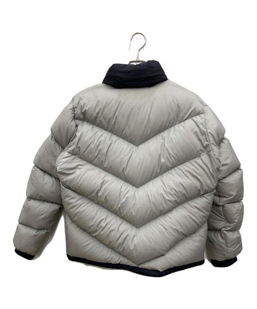 THE NORTH FACE（ザ ノース フェイス）THE NORTH FACE (ザ ノース フェイス) ダウンジャケット ライトグレー×ブラック サイズ:Mの古着・服飾アイテム