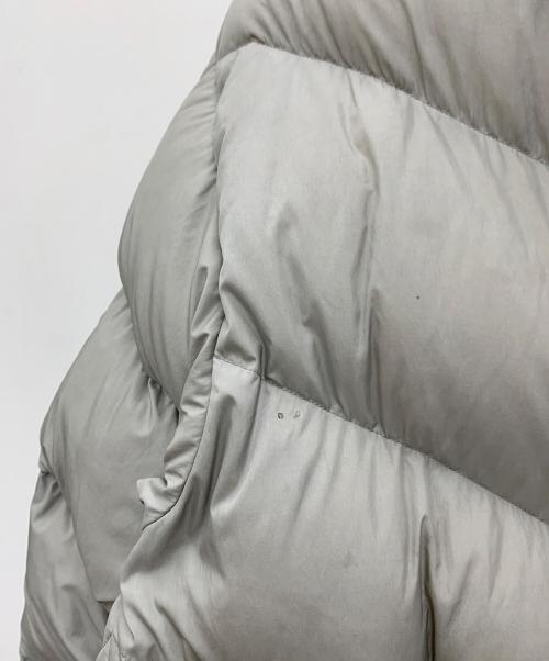 THE NORTH FACE（ザ ノース フェイス）THE NORTH FACE (ザ ノース フェイス) ダウンジャケット ライトグレー×ブラック サイズ:Mの古着・服飾アイテム