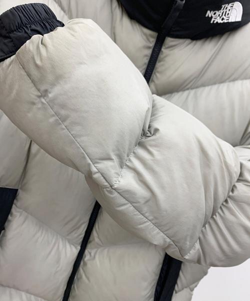 THE NORTH FACE（ザ ノース フェイス）THE NORTH FACE (ザ ノース フェイス) ダウンジャケット ライトグレー×ブラック サイズ:Mの古着・服飾アイテム