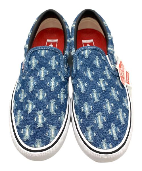 VANS（ヴァンズ）VANS (バンズ) Supreme (シュプリーム) スリッポン インディゴ サイズ:28.5 未使用品の古着・服飾アイテム