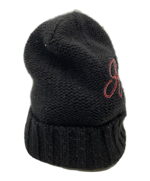 SUPREME（シュプリーム）SUPREME (シュプリーム) ニット帽 ブラックの古着・服飾アイテム