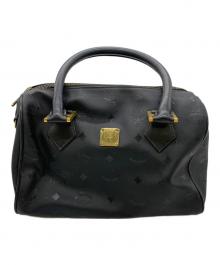 MCM（エムシーエム）の古着「ミニボストンバッグ」｜ブラック