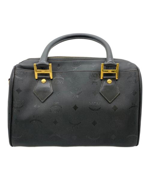 MCM（エムシーエム）MCM (エムシーエム) ミニボストンバッグ ブラックの古着・服飾アイテム