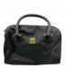 MCM（エムシーエム）の古着「ミニボストンバッグ」｜ブラック