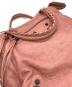 中古・古着 BALENCIAGA (バレンシアガ) レザーバッグ ピンク：60000円