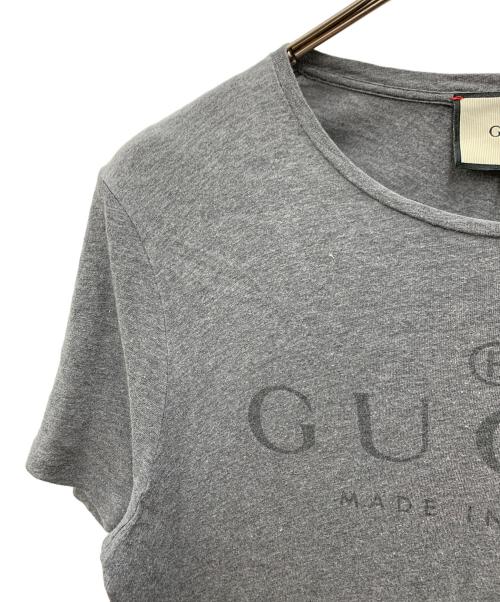GUCCI（グッチ）GUCCI (グッチ) Tシャツ グレー サイズ:不明の古着・服飾アイテム