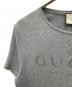 中古・古着 GUCCI (グッチ) Tシャツ グレー サイズ:不明：6000円