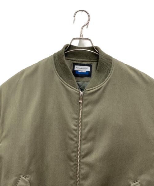MAISON SPECIAL（メゾンスペシャル）MAISON SPECIAL (メゾンスペシャル) MA-1ジャケット オリーブ サイズ:Oの古着・服飾アイテム