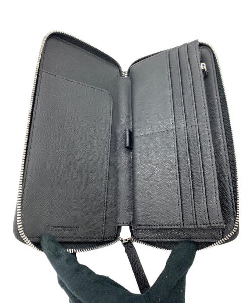 EMPORIO ARMANI（エンポリオアルマーニ）EMPORIO ARMANI (エンポリオアルマーニ) 長財布 ブラックの古着・服飾アイテム