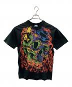 LIQUID BLUEリキッドブルー）の古着「半袖カットソー」｜ブラック