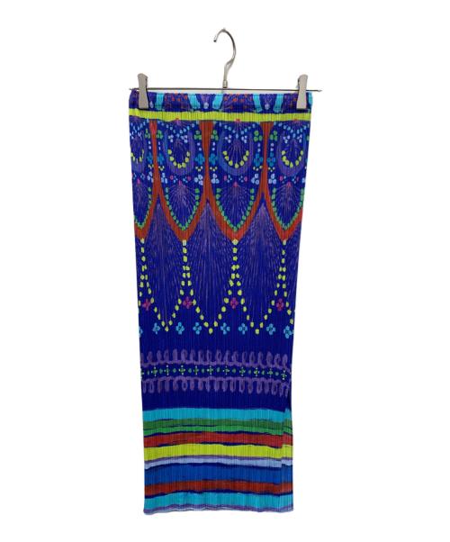 PLEATS PLEASE ISSEY MIYAKE（プリーツプリーズ イッセイミヤケ）PLEATS PLEASE ISSEY MIYAKE (プリーツプリーズ イッセイミヤケ) ■プリーツスカート パープル サイズ:2の古着・服飾アイテム