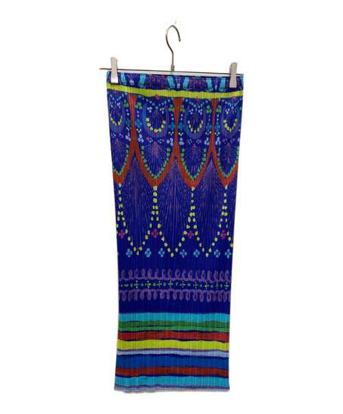 PLEATS PLEASE ISSEY MIYAKE（プリーツプリーズ イッセイミヤケ）PLEATS PLEASE ISSEY MIYAKE (プリーツプリーズ イッセイミヤケ) ■プリーツスカート パープル サイズ:2の古着・服飾アイテム