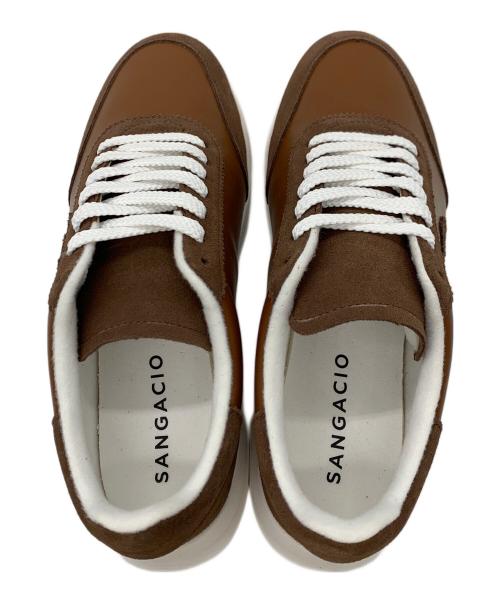 Sangacio（サンガッチョ）SANGACIO (サンガッチョ) スニーカー ブラウン サイズ:26の古着・服飾アイテム