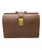 SOMES SADDLEソメスサドル）の古着「ビジネスバッグ」｜ブラウン