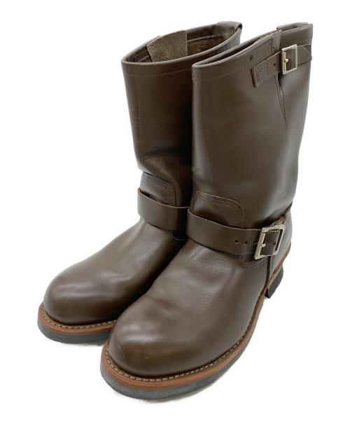 RED WING（レッドウィング）RED WING (レッドウィング) エンジニアブーツ ブラウン サイズ:26.5の古着・服飾アイテム