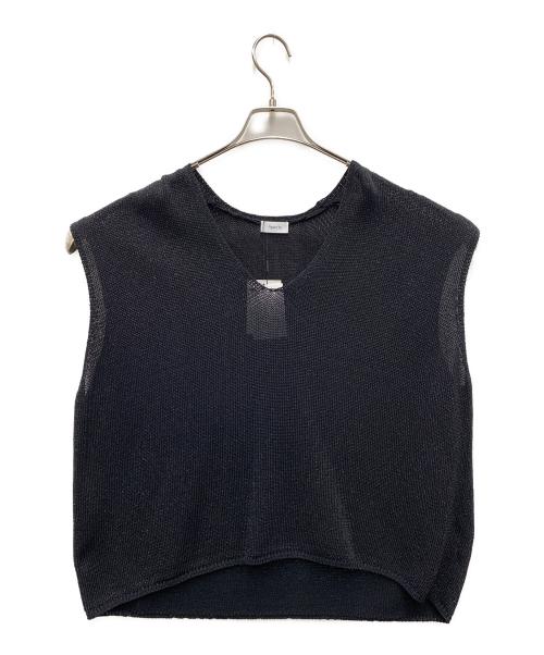 apart by lowrys（アパートバイローリーズ）apart by lowrys (アパートバイローリーズ) ベスト ブラック サイズ:FREE 未使用品の古着・服飾アイテム