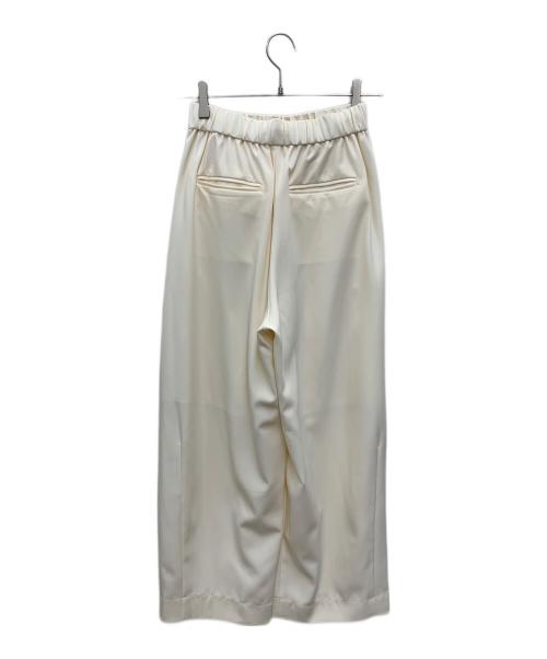 apart by lowrys（アパートバイローリーズ）apart by lowrys (アパートバイローリーズ) スラックスボリュームパンツ アイボリー サイズ:S 未使用品の古着・服飾アイテム